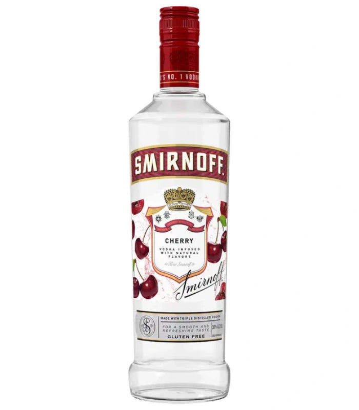 SMIRNOFF CHERRY VODKA 750ML