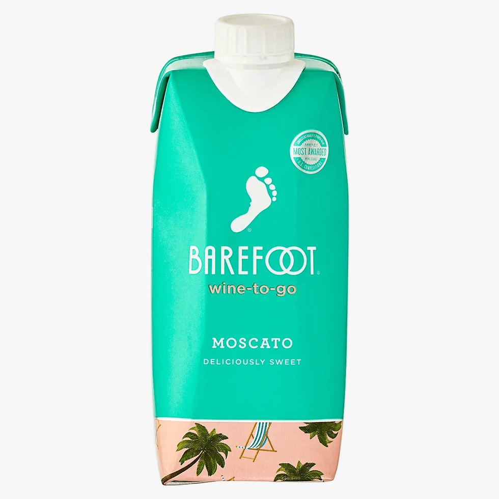 BAREFOOT WINE TO GO MOSCATO CALIFORNIA 500ml