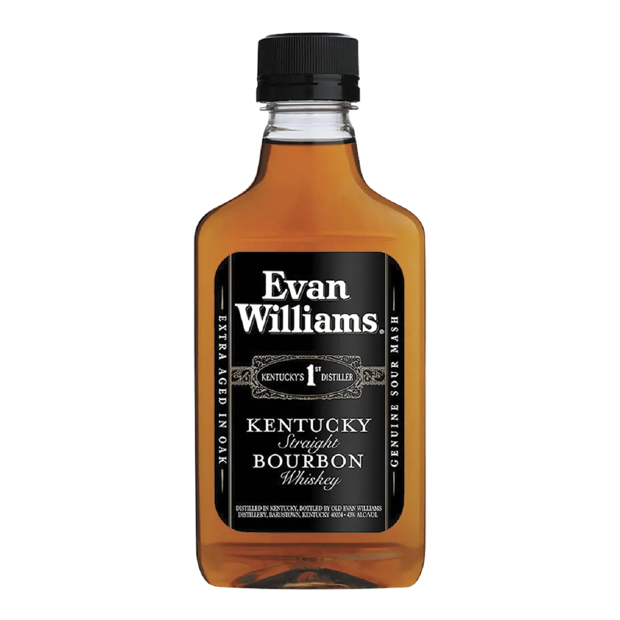 EVAN WILLIAMS BOURBON BLACK LABEL 200ML
