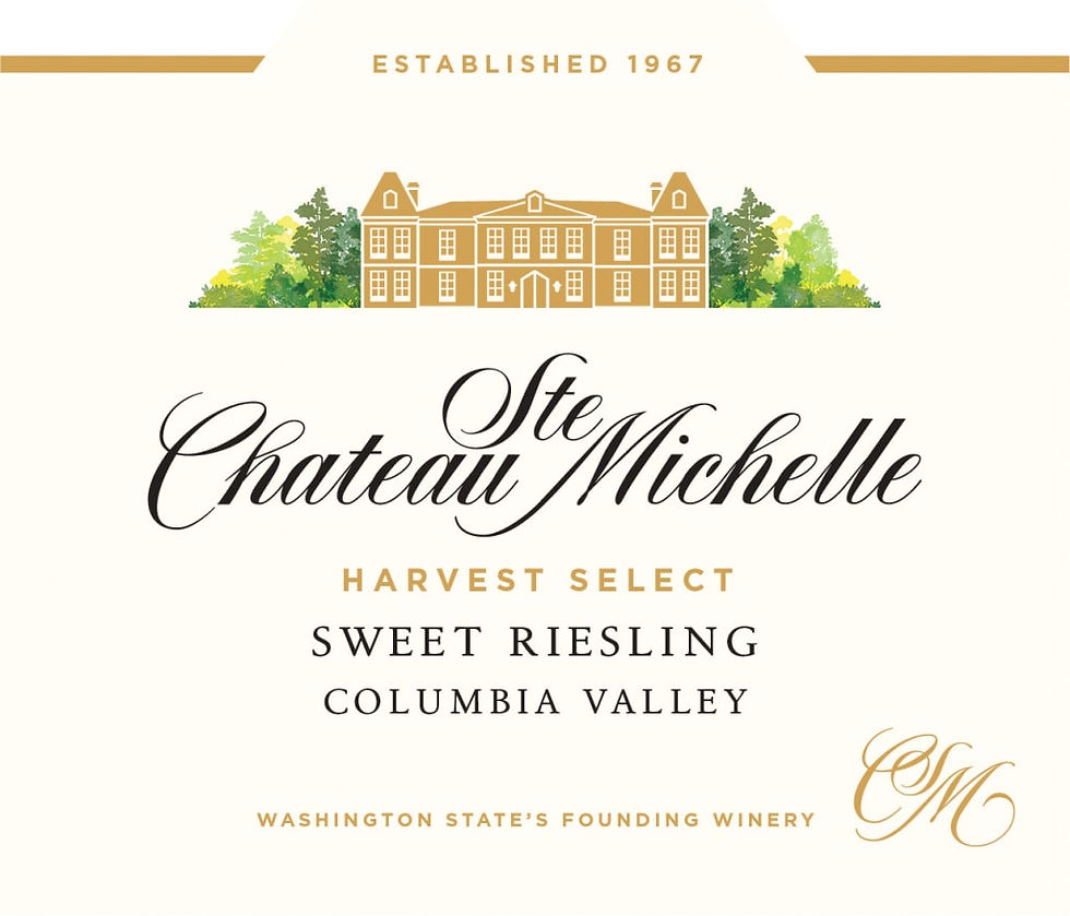 STE MICHELLE HARVEST SELECT RIESLING 750ml