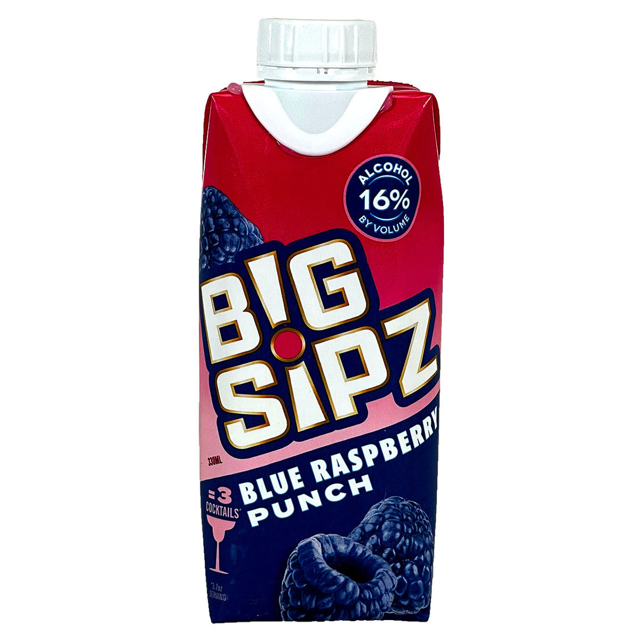 Big Sipz Blue Raspberry 330ml