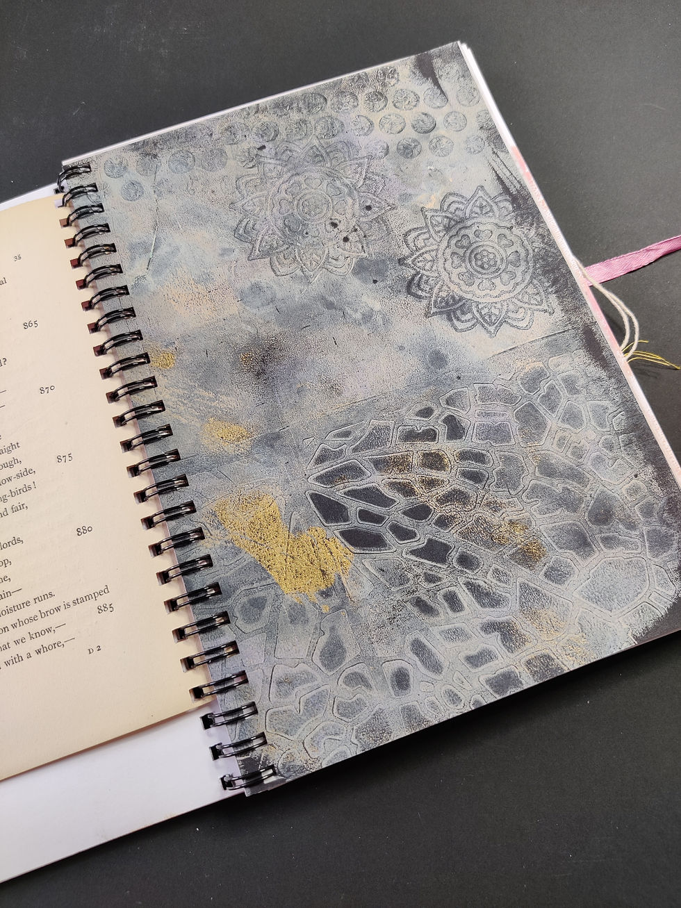 Thumbnail: A5 Poetry Journal, Soft Pink