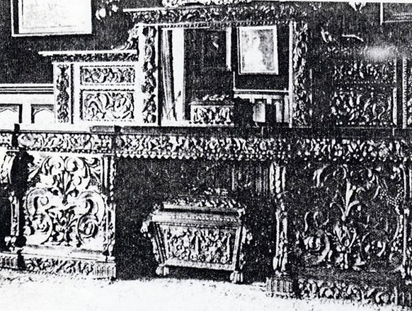 Broomhead Hall sideboard and wine cooler dated 1601 edited.jpg