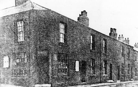 20d. Granny Bodsworths shop corner of Victoria Street and Manchester Rd. This is now the p
