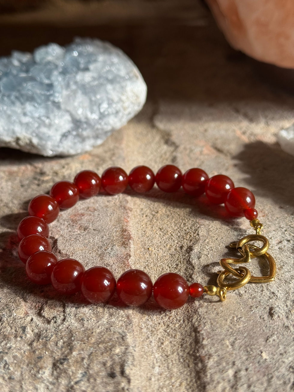 Red Carnelian Bracelet