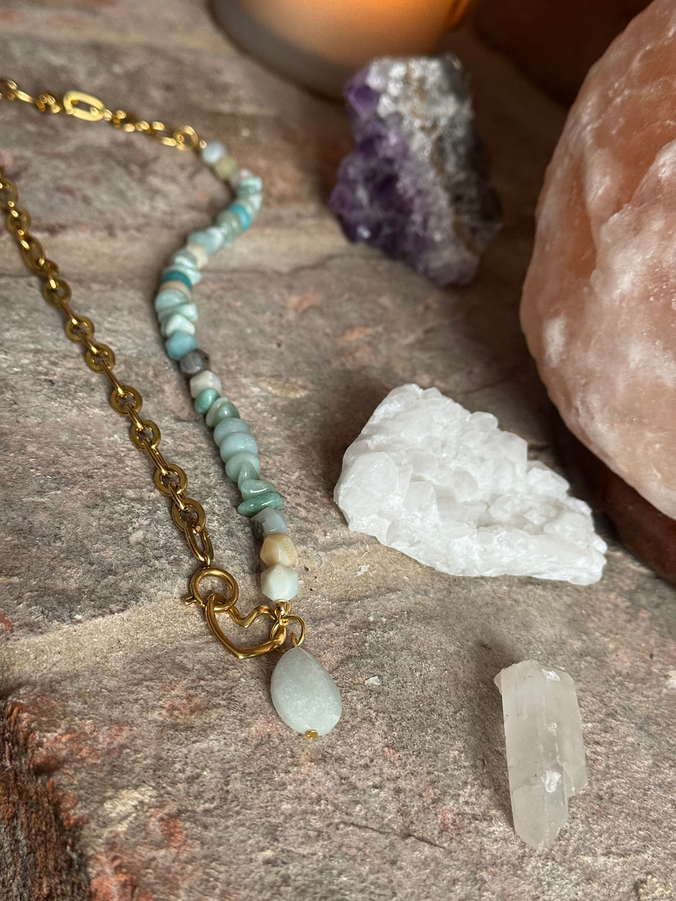 amazonite necklace