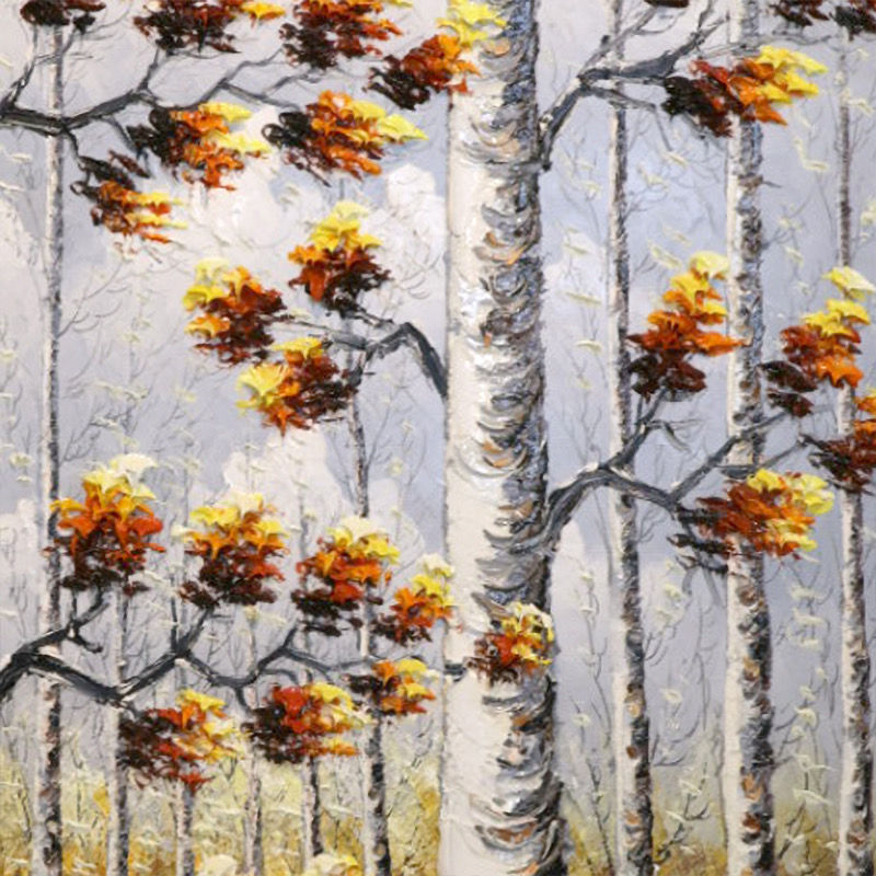 Thumbnail: Autumn Birch Forest