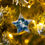 Thumbnail: mini star marbled ornament