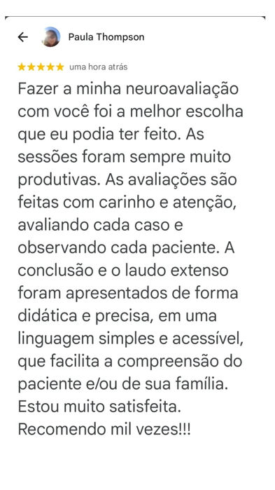 imagem avaliação