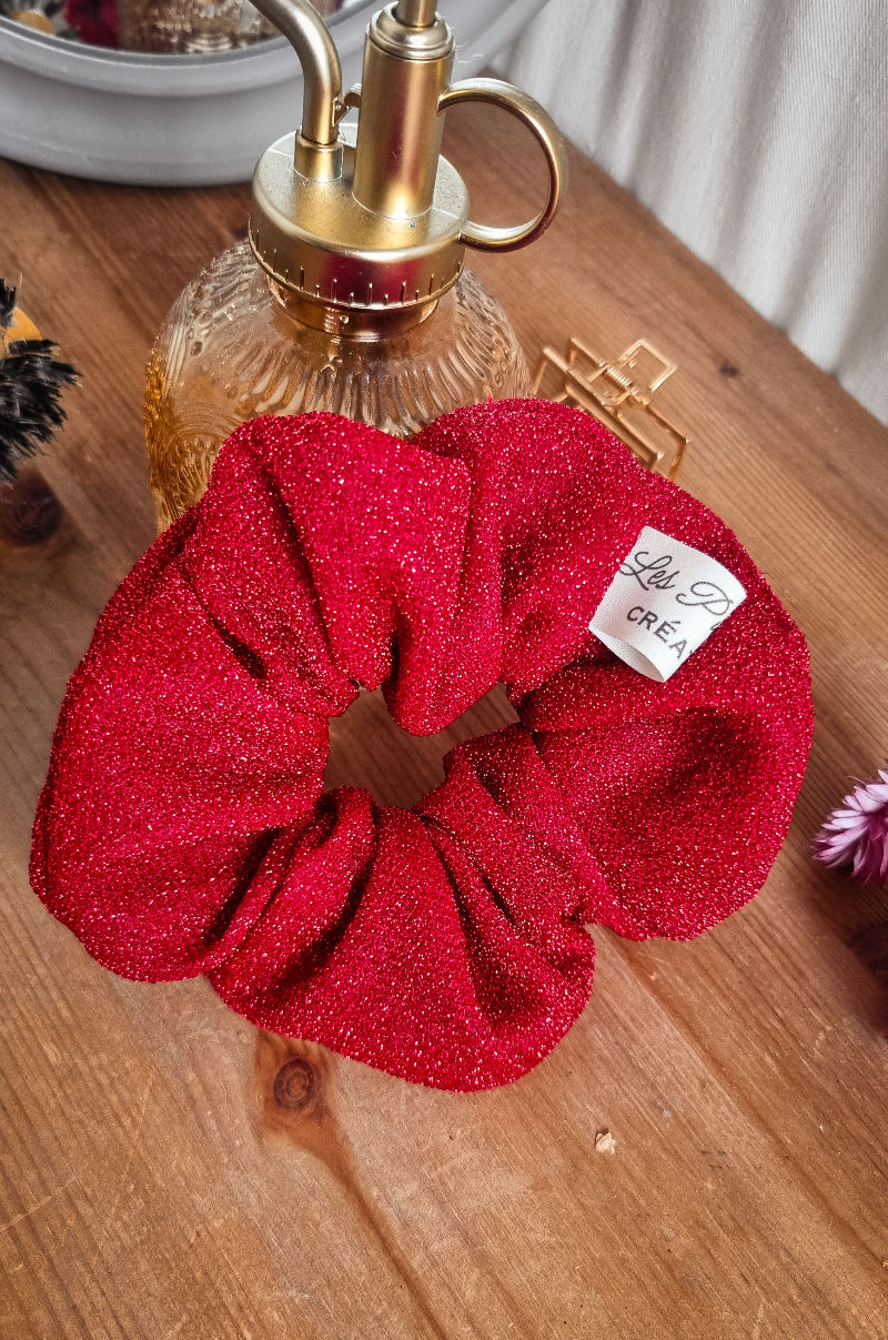 Chouchou Stardust rouge