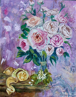 Richa Shukla, Artist, famous artist, fine art, home decor, interior design, luxury artwork, wall decor, botanical, flowers