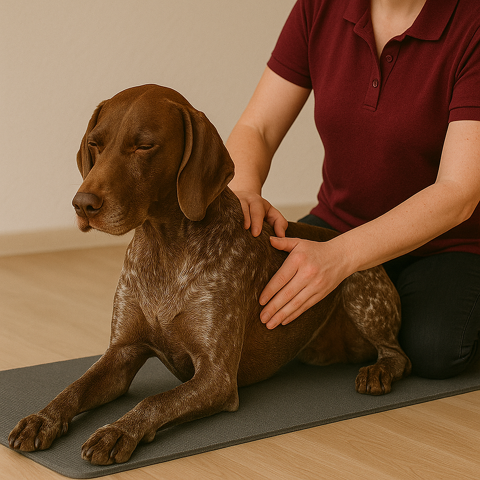 Deutsch Kurzhaar_Massage