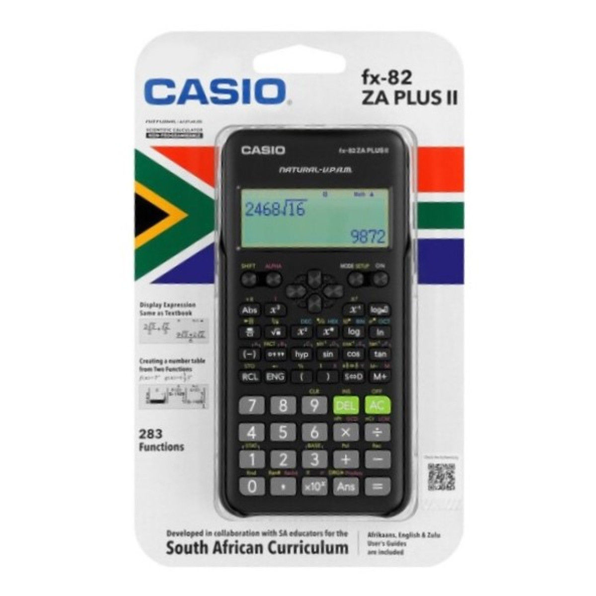 10-Digit Scientific Calculator, Black