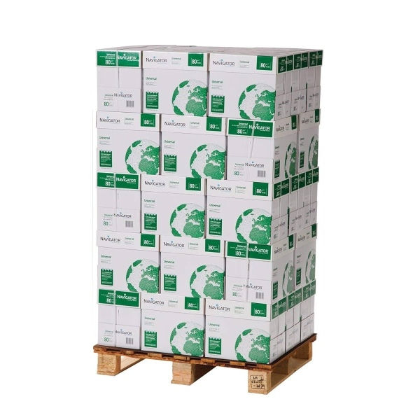 A4 White Multifunctional Bond Paper 80 x boxes Pallet Navigator