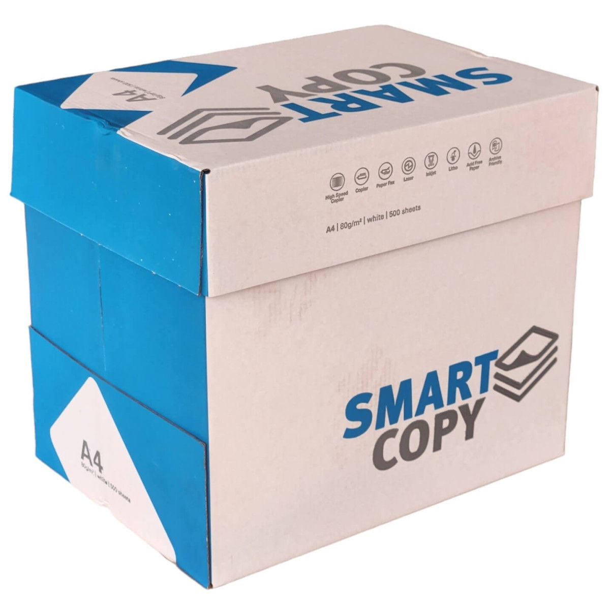 Sappi Smart Copy A4 Copier Paper 80gsm - 5 Ream Box