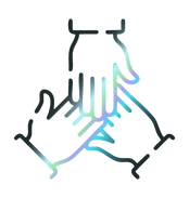 チームワークをイメージしたアイコン