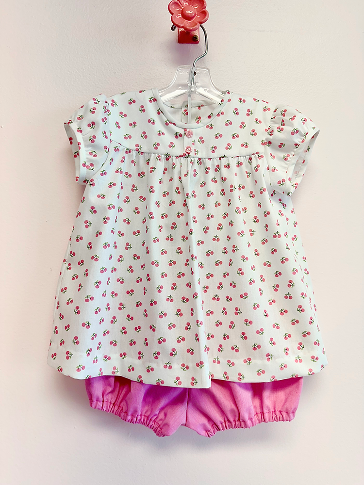 EMILE & IDA さくらんぼ柄ワンピース 4A