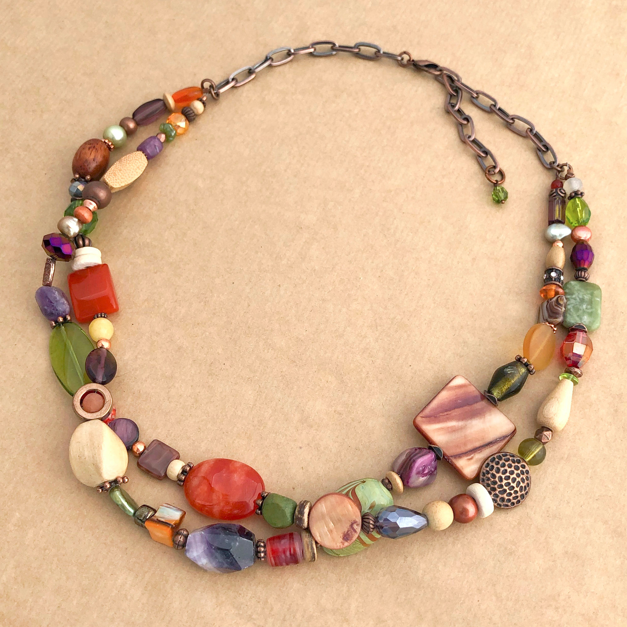 Sunset Jewels necklace
