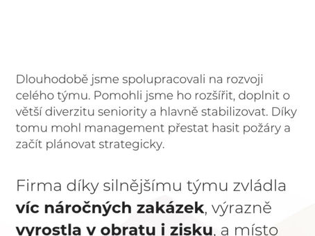 Případová studie - Externí HR