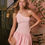 Miniatura: Serefina One Shoulder Bubble Skirt Mini Dress