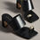 Miniatura: By Anthropologie Toe-Ring Block-Heel Mules