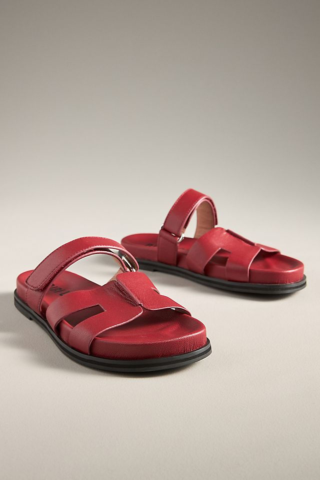 Bibi Lou Cutout Slide Sandals