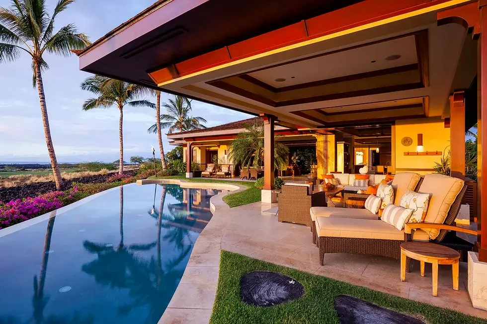 フアラライリゾート オープンエアラナイ