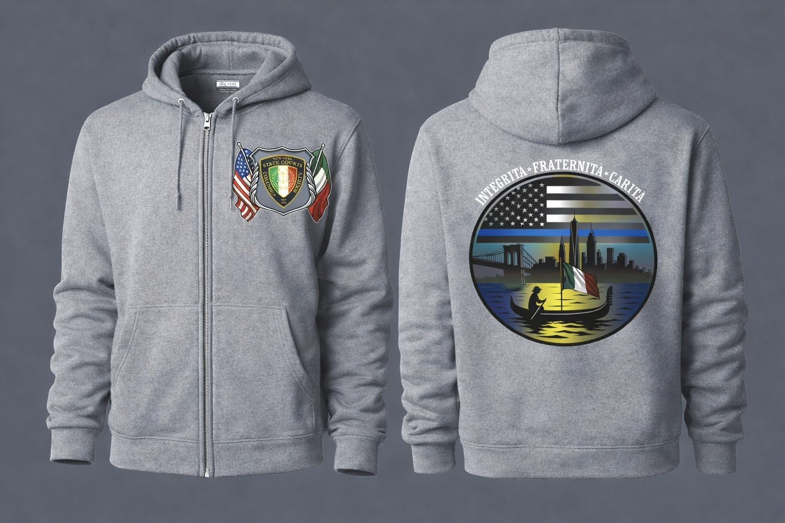 2026 Columbia Society Hoodie - Grey