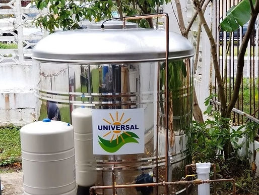 Cisterna de 600 galones instalada en PR