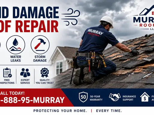 Wind Damage Roof Repair