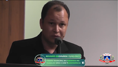 Abertura dos trabalhos da Câmara Municipal de Itabirinha