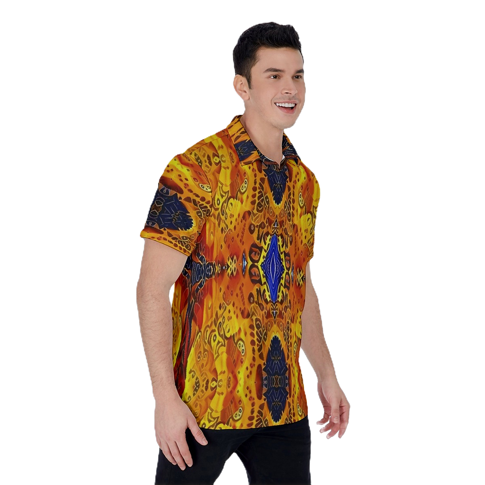 Maha Kali Blut Shark Polo Shirt