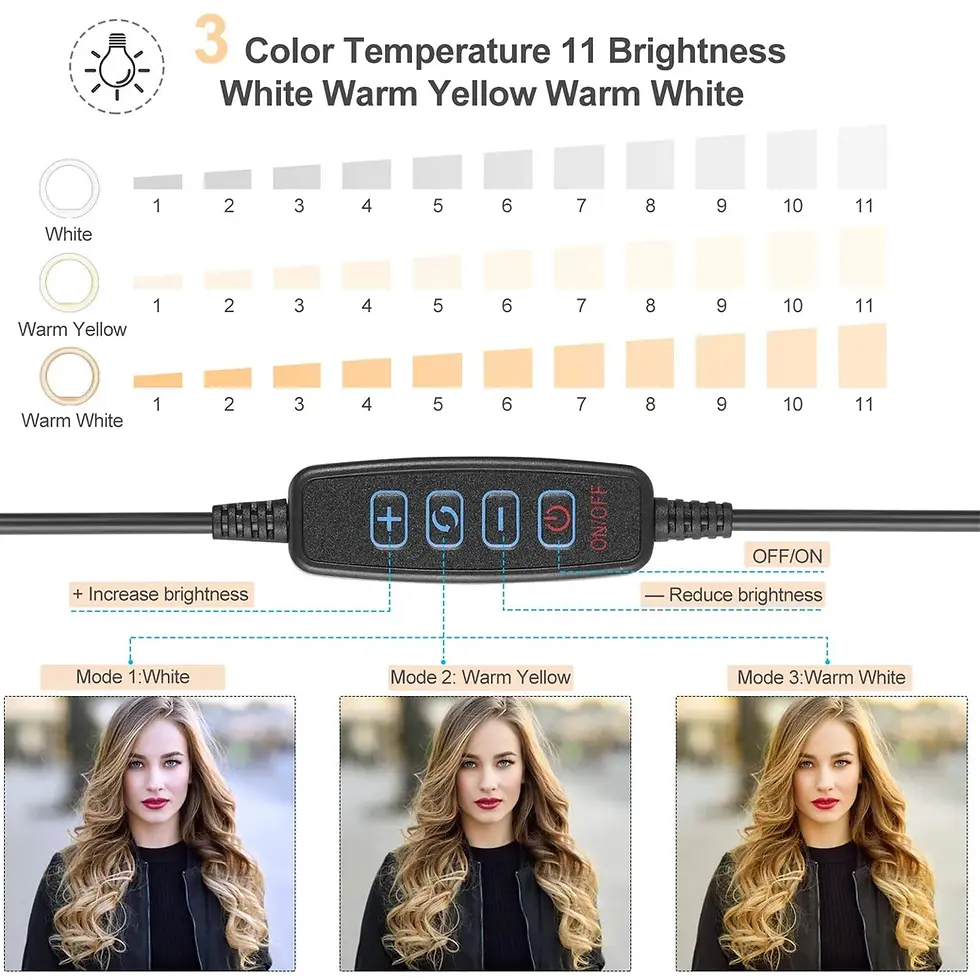 Miniatyrbild: Selfie Ring Lamp Led Ring Light Selfie