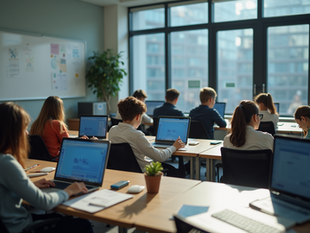 Educational Technology with AI Coding and Bloom's Taxonomy Inversion
