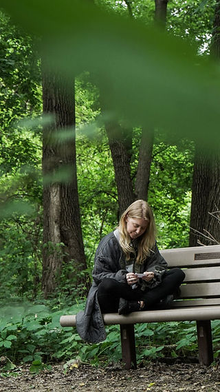 Experiencing a forest bathing invitation.