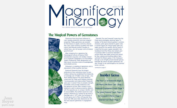 Magnificent Mineralogy Front Page