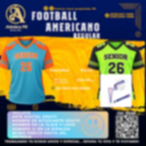 FOOTBALL AMERICANO REGULAR COMBO ONLINE