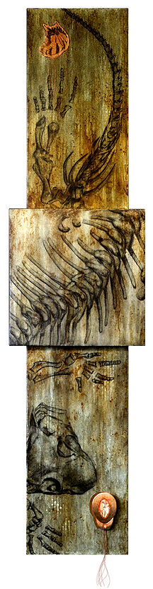 "Descent," Remains To Be Seen Series, ©Kay Wood