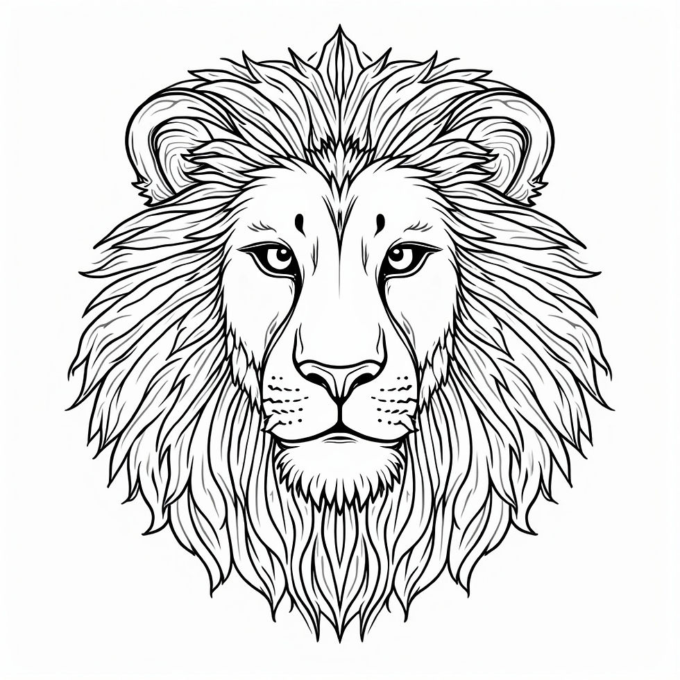 Geometric Animal Mandala