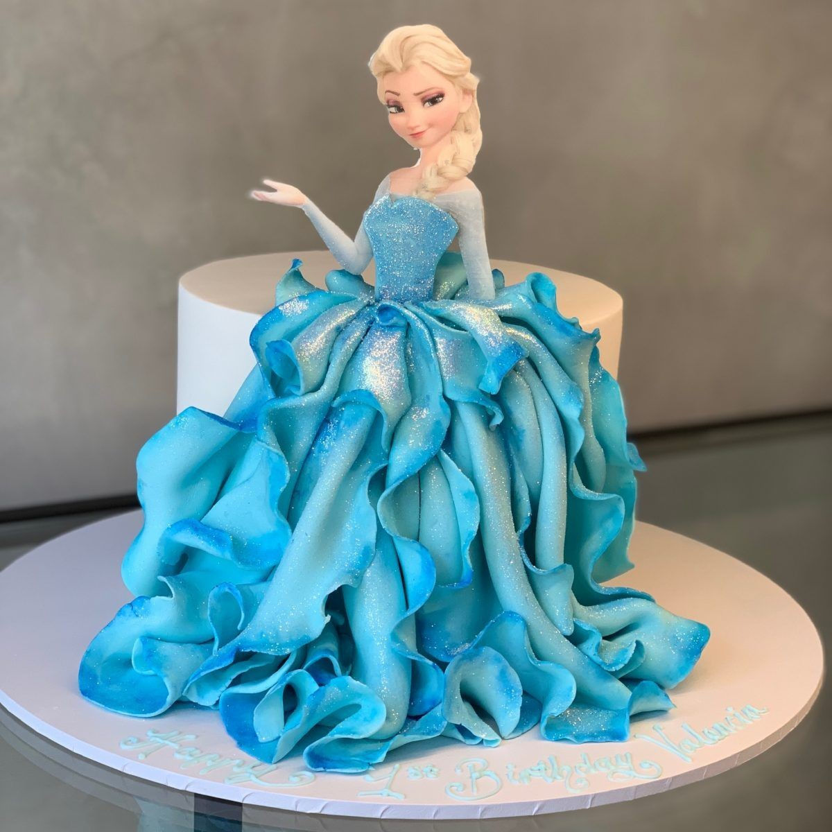 Frozen Girl Doll Cake