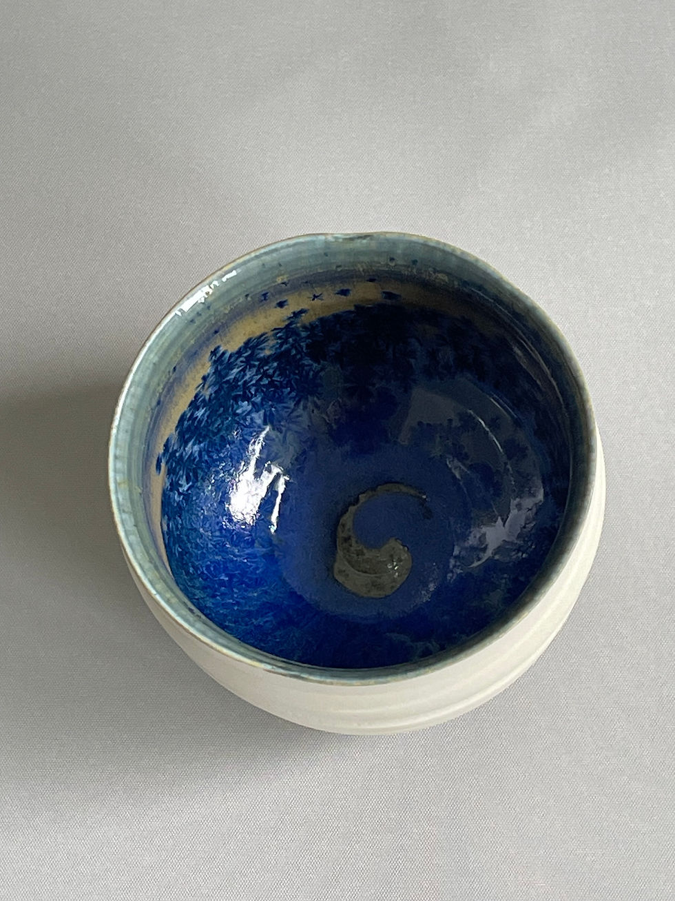 Miniaturbild: Teeschale, blau