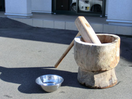 教会学校　餅つき昼食会