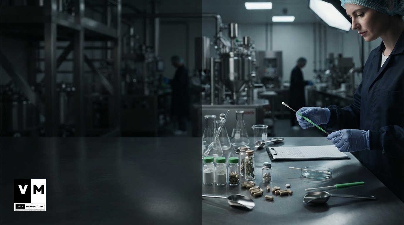 How allergen-free supplement manufacturing controls excipients