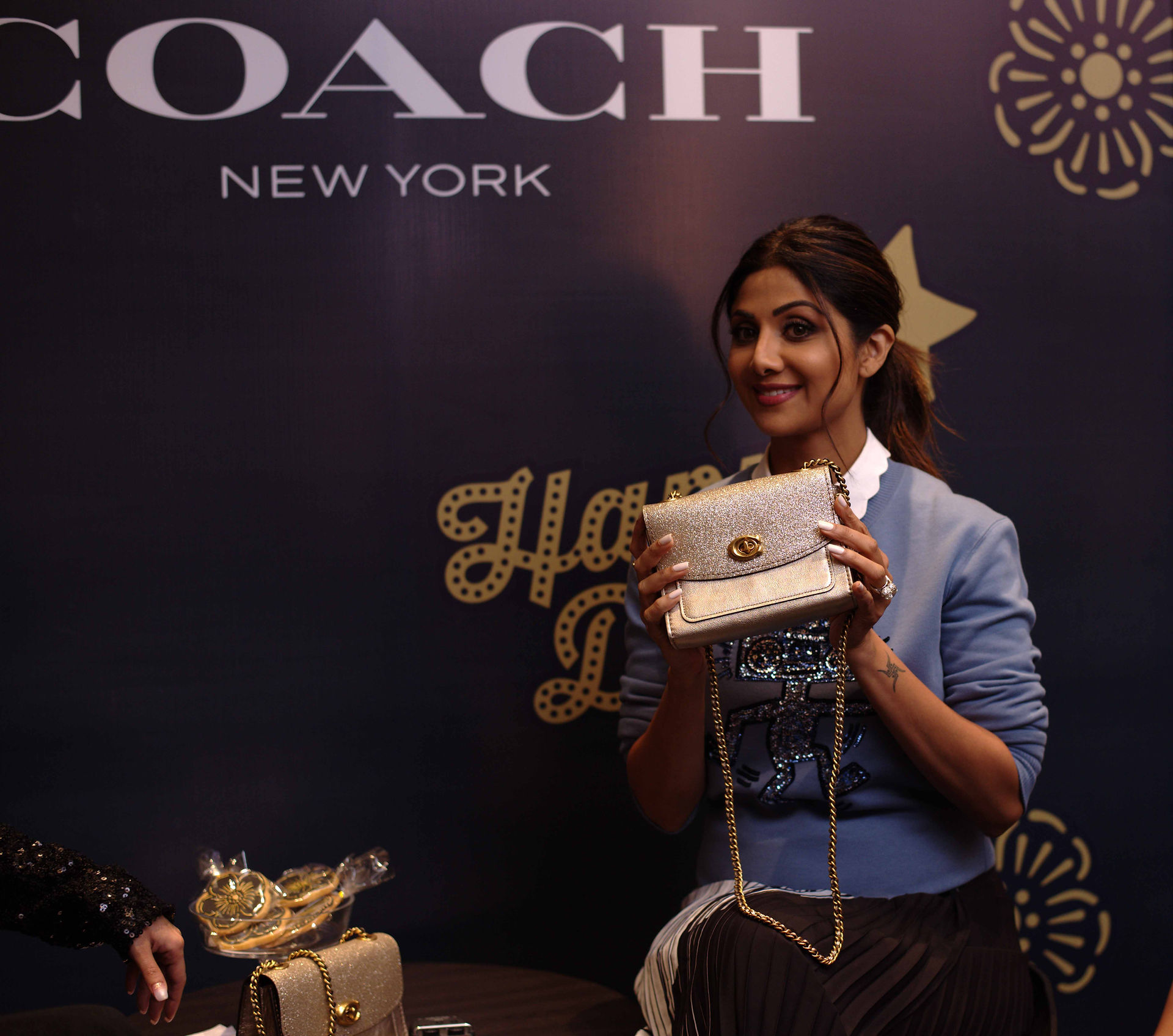 Shilpa Shetty with the India Exclusive C