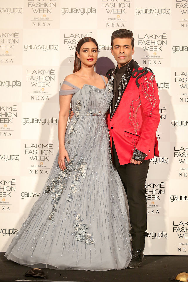 Showstoppers Tabu and Karan Johar for th