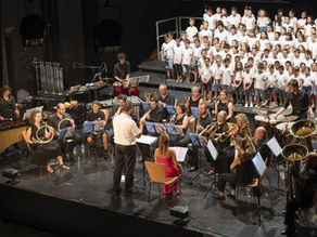 L'orchestre de la batterie fanfare de Hangenbieten