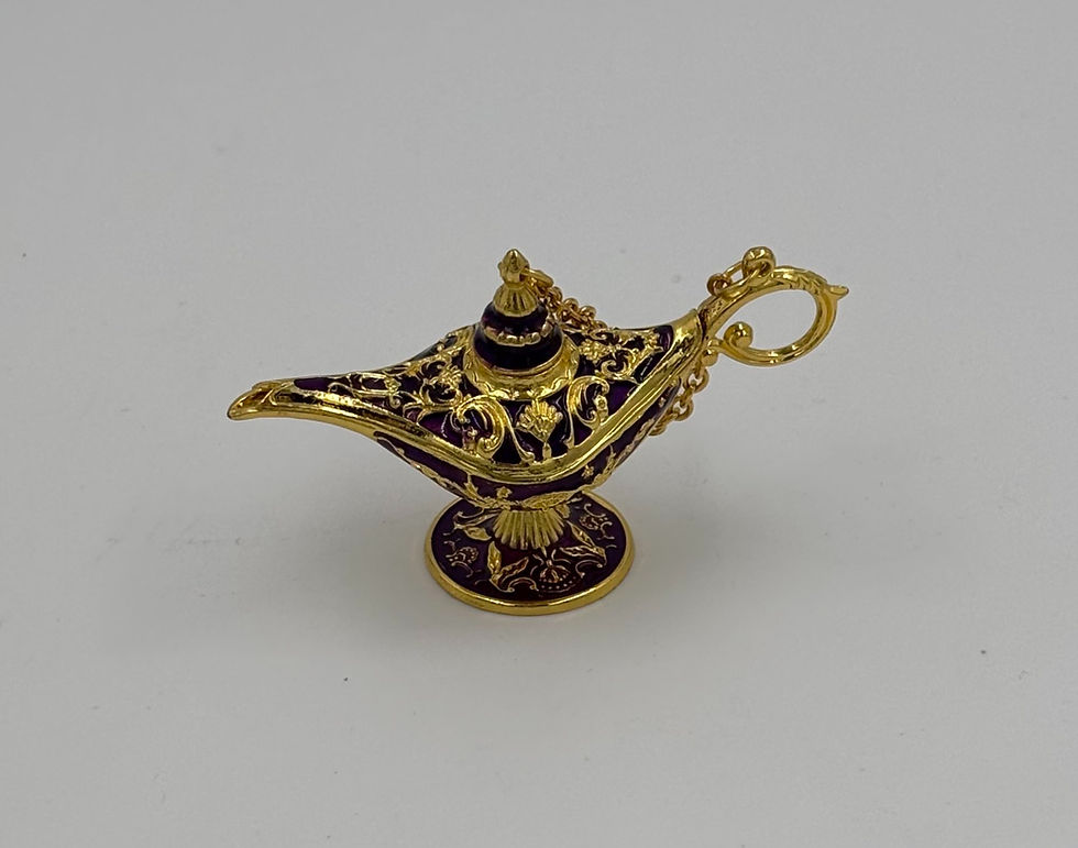 Purple Aladdin Genie Lamp