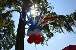 Event Pole with Firework Topper