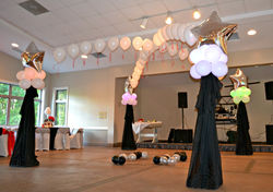 Fabric Columns w/ SOP Arch
