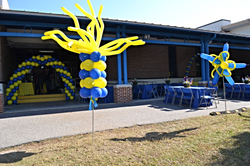 Event Pole with Firework Toppers